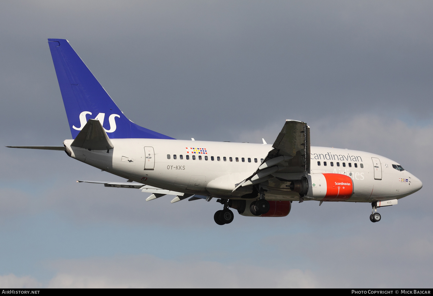 Aircraft Photo of OY-KKS | Boeing 737-683 | Scandinavian Airlines - SAS | AirHistory.net #258443