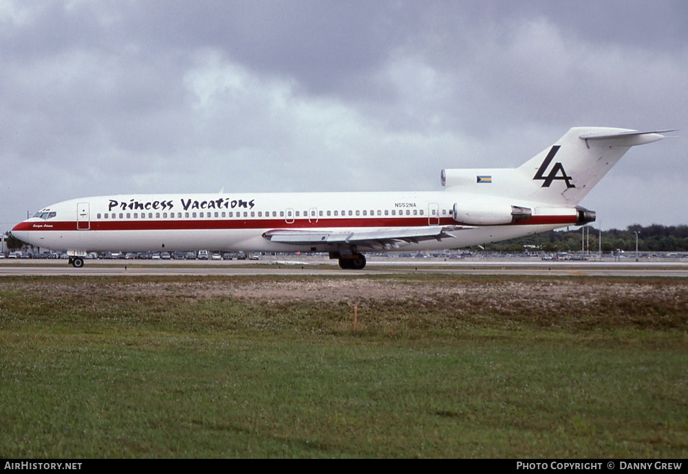 Aircraft Photo of N552NA | Boeing 727-2J7/Adv | Princess Vacations | AirHistory.net #258451