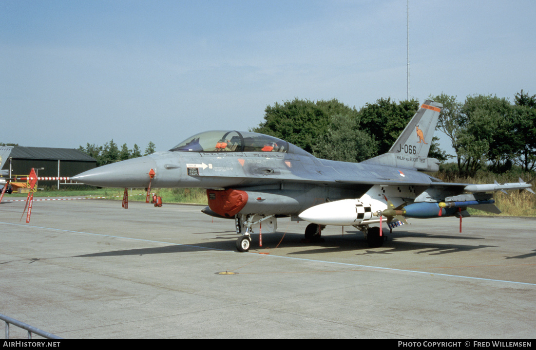 Aircraft Photo of J-066 | General Dynamics F-16BM Fighting Falcon | Netherlands - Air Force | AirHistory.net #258464