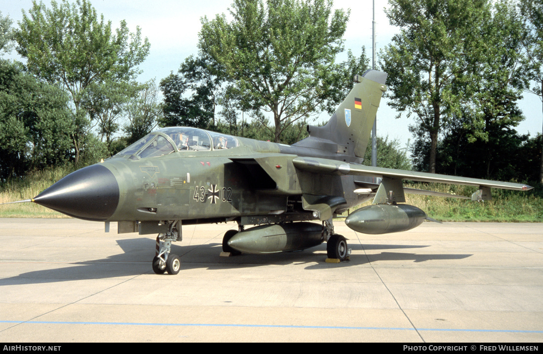 Aircraft Photo of 4302 | Panavia Tornado IDS(T) | Germany - Air Force | AirHistory.net #258477