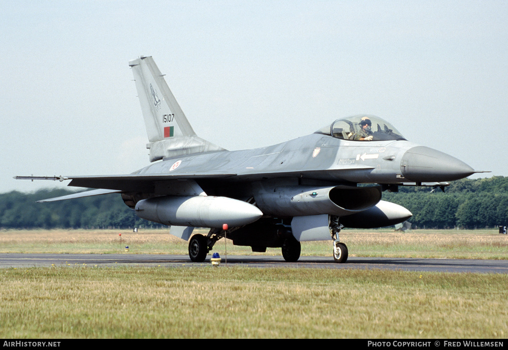 Aircraft Photo of 15107 | Lockheed F-16A Fighting Falcon | Portugal - Air Force | AirHistory.net #258485