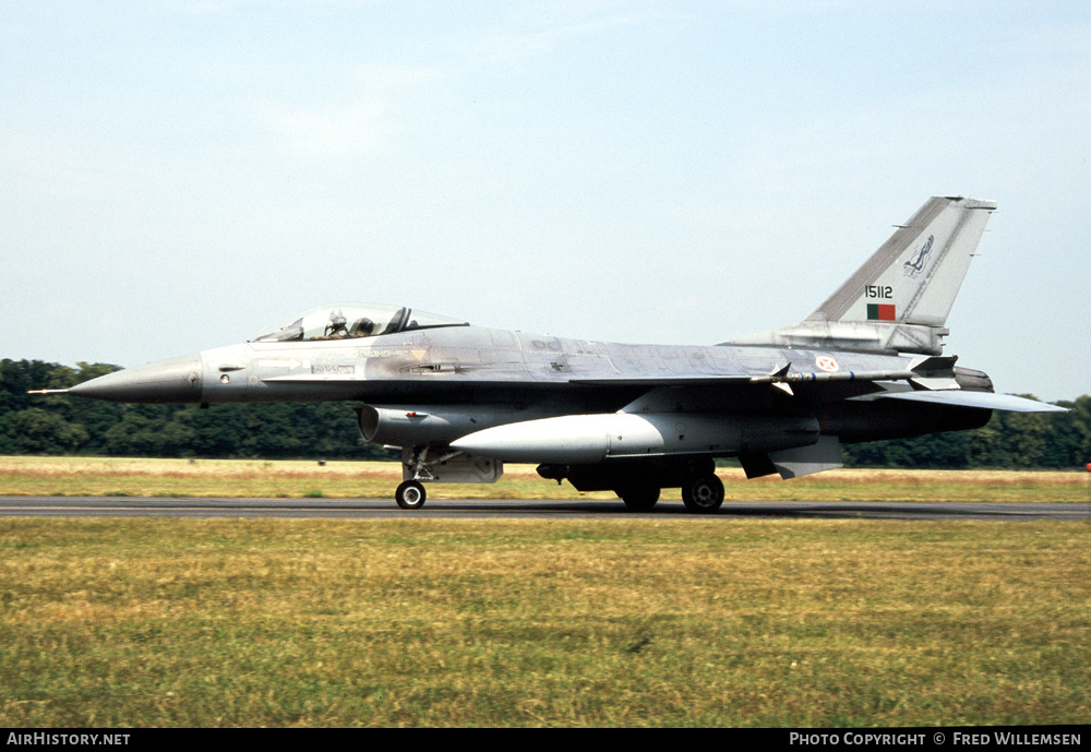 Aircraft Photo of 15112 | Lockheed F-16A Fighting Falcon | Portugal - Air Force | AirHistory.net #258486