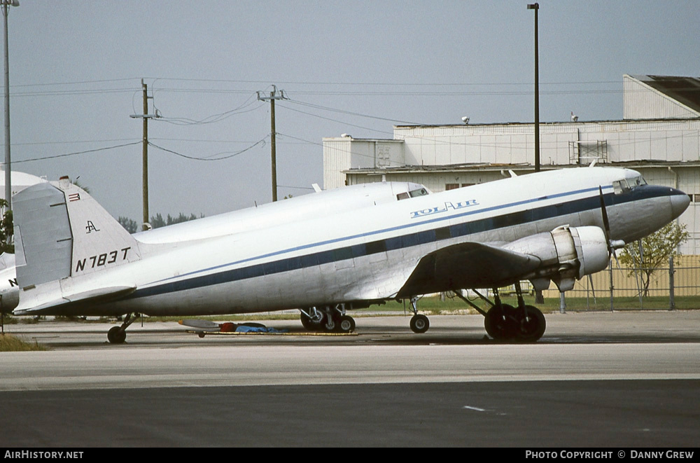 Aircraft Photo of N783T | Douglas DC-3(CF) | Tol Air | AirHistory.net #258495
