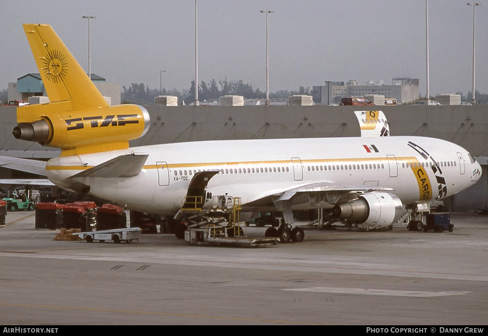 Aircraft Photo of XA-TDC | McDonnell Douglas DC-10-30(F) | STAF Cargo | AirHistory.net #258501