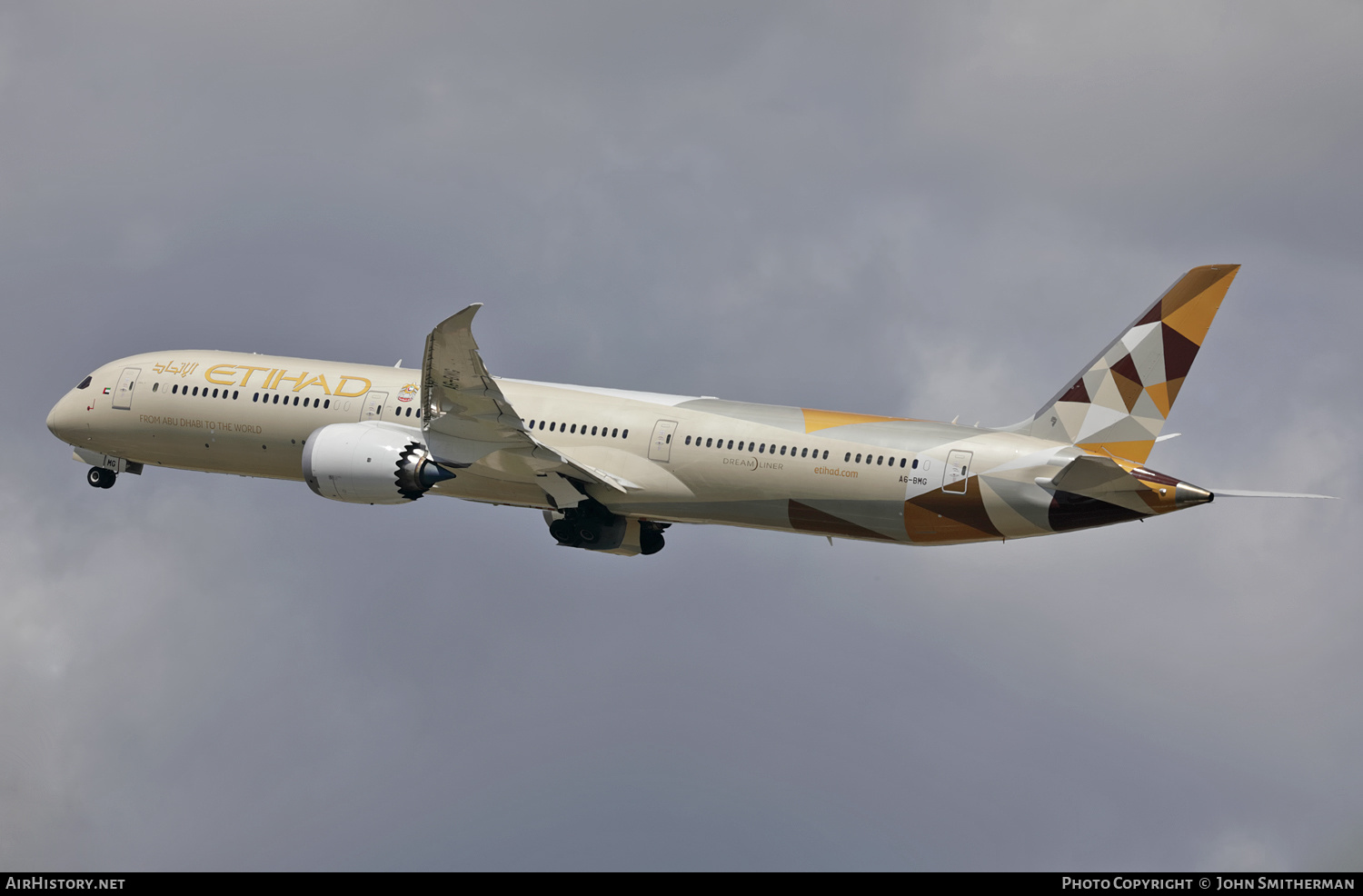 Aircraft Photo of A6-BMG | Boeing 787-10 Dreamliner | Etihad Airways | AirHistory.net #258507