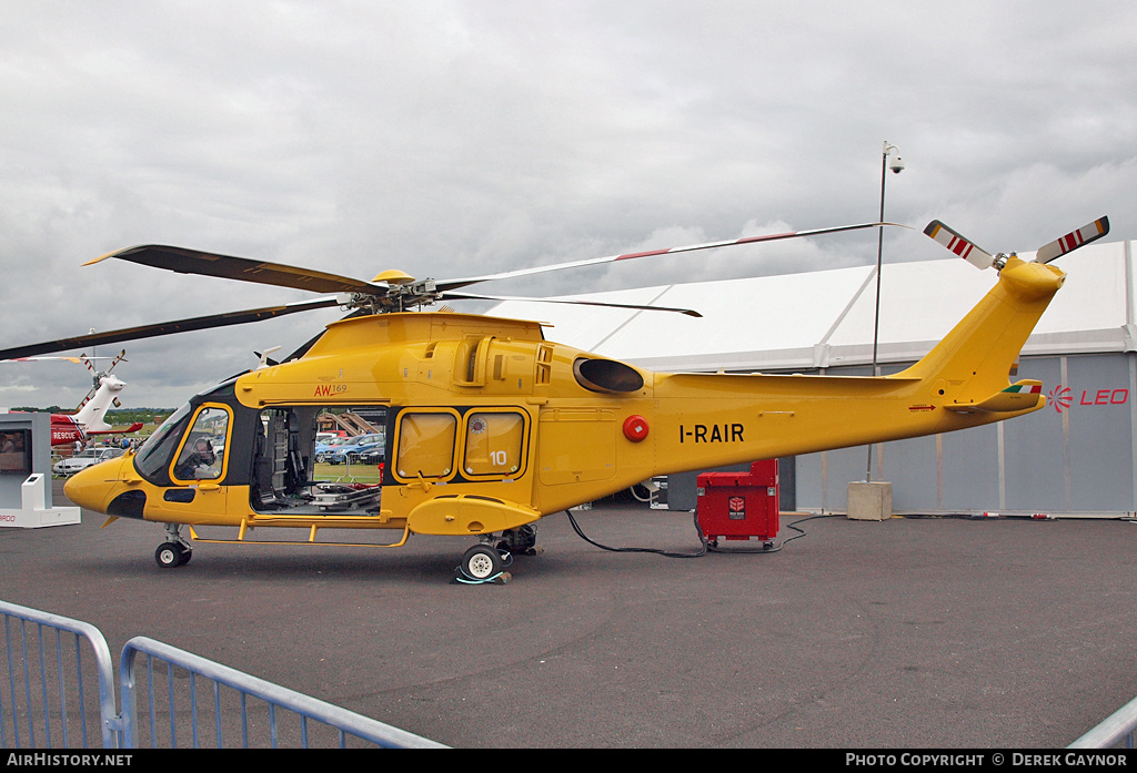 Aircraft Photo of I-RAIR | AgustaWestland AW-169 | Leonardo Helicopters | AirHistory.net #258517