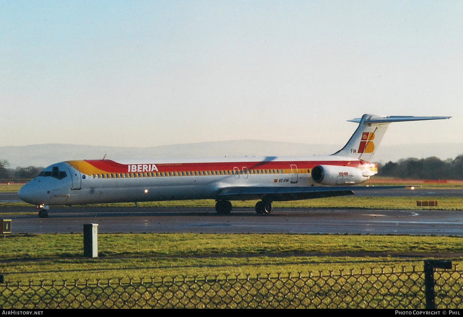 Aircraft Photo of EC-FIH | McDonnell Douglas MD-88 | Iberia | AirHistory.net #258529