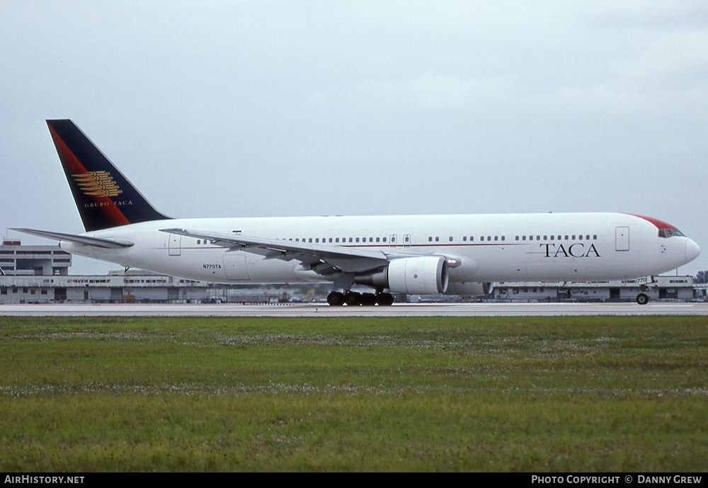 Aircraft Photo of N770TA | Boeing 767-3S1/ER | TACA - Transportes Aéreos Centro Americanos | AirHistory.net #258532