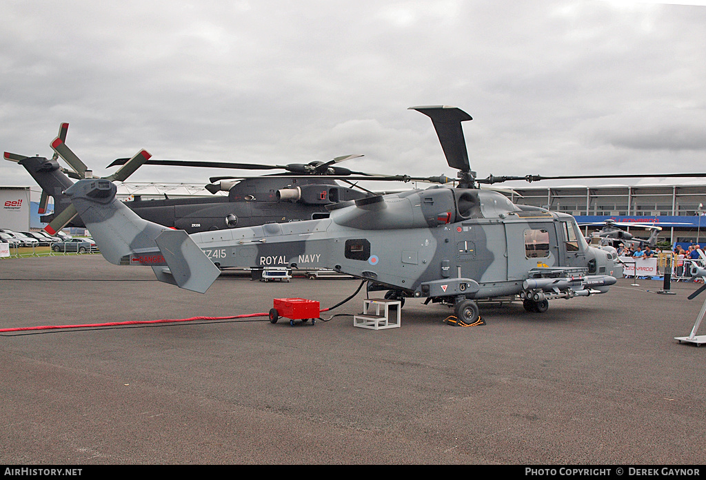 Aircraft Photo of ZZ415 | AgustaWestland AW-159 Wildcat HMA2 | UK - Navy | AirHistory.net #258536