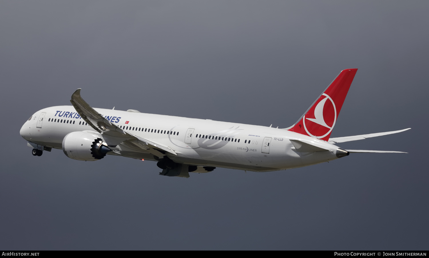 Aircraft Photo of TC-LLD | Boeing 787-9 Dreamliner | Turkish Airlines | AirHistory.net #258540