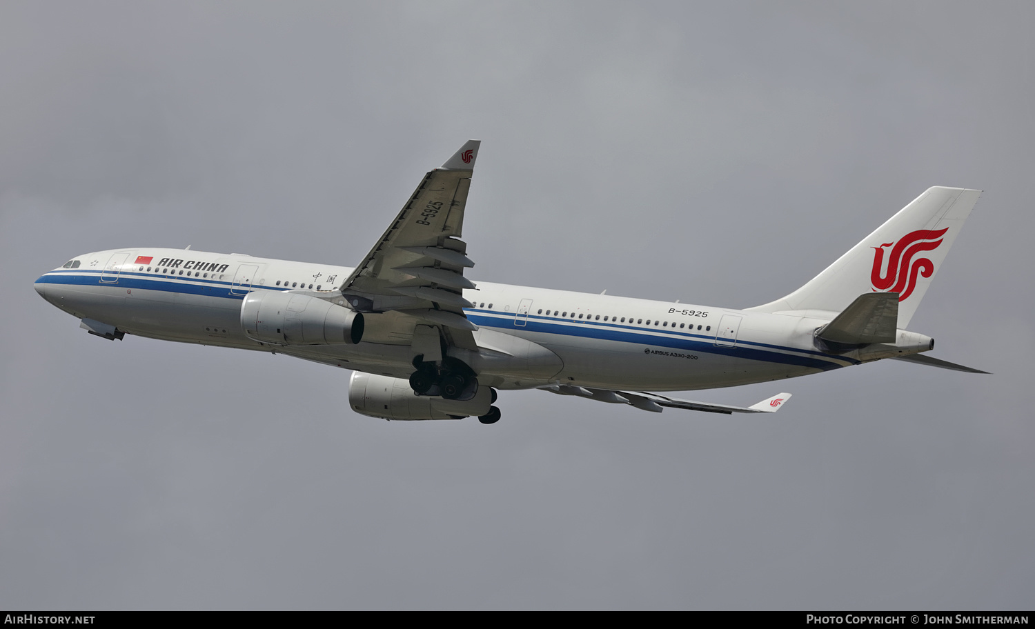 Aircraft Photo of B-5925 | Airbus A330-243 | Air China | AirHistory.net #258542