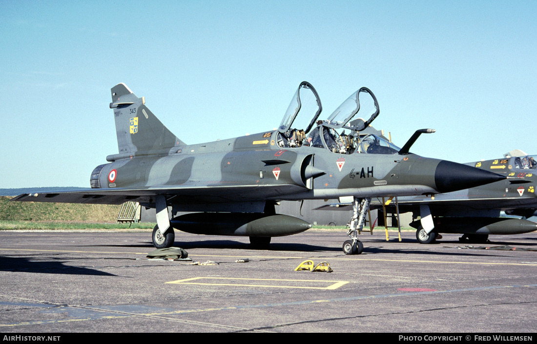 Aircraft Photo of 343 | Dassault Mirage 2000N | France - Air Force | AirHistory.net #258584