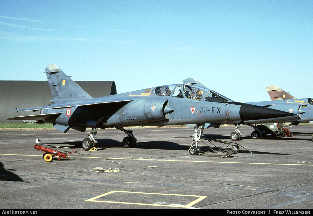 Aircraft Photo of 502 | Dassault Mirage F1B | France - Air Force | AirHistory.net #258615