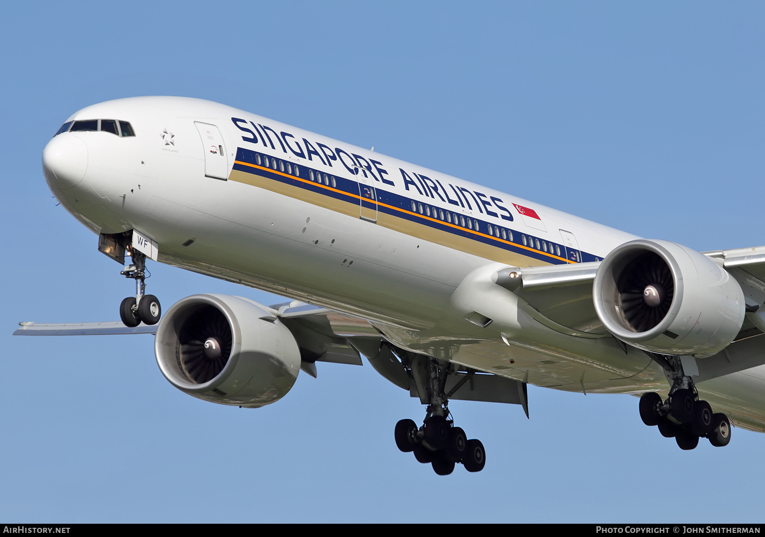 Aircraft Photo of 9V-SWF | Boeing 777-312/ER | Singapore Airlines | AirHistory.net #258637