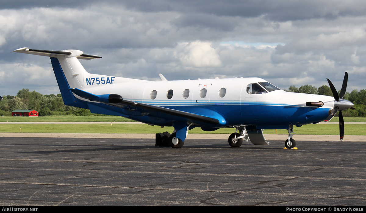 Aircraft Photo of N755AF | Pilatus PC-12NG (PC-12/47E) | AirHistory.net #258639