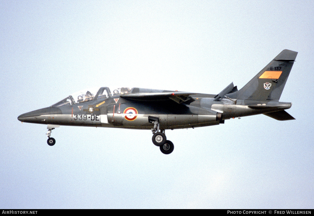 Aircraft Photo of E137 | Dassault-Dornier Alpha Jet E | France - Air Force | AirHistory.net #258650