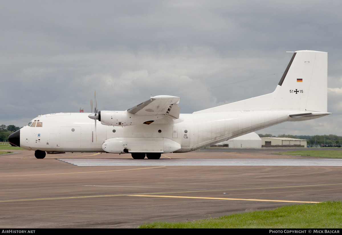 Aircraft Photo of 5115 | Transall C-160D | Germany - Air Force | AirHistory.net #258656