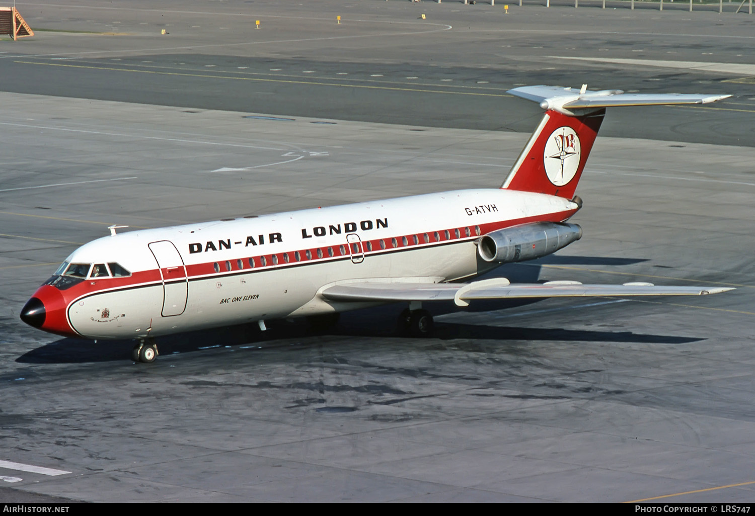 Aircraft Photo of G-ATVH | BAC 111-207AJ One-Eleven | Dan-Air London | AirHistory.net #258674