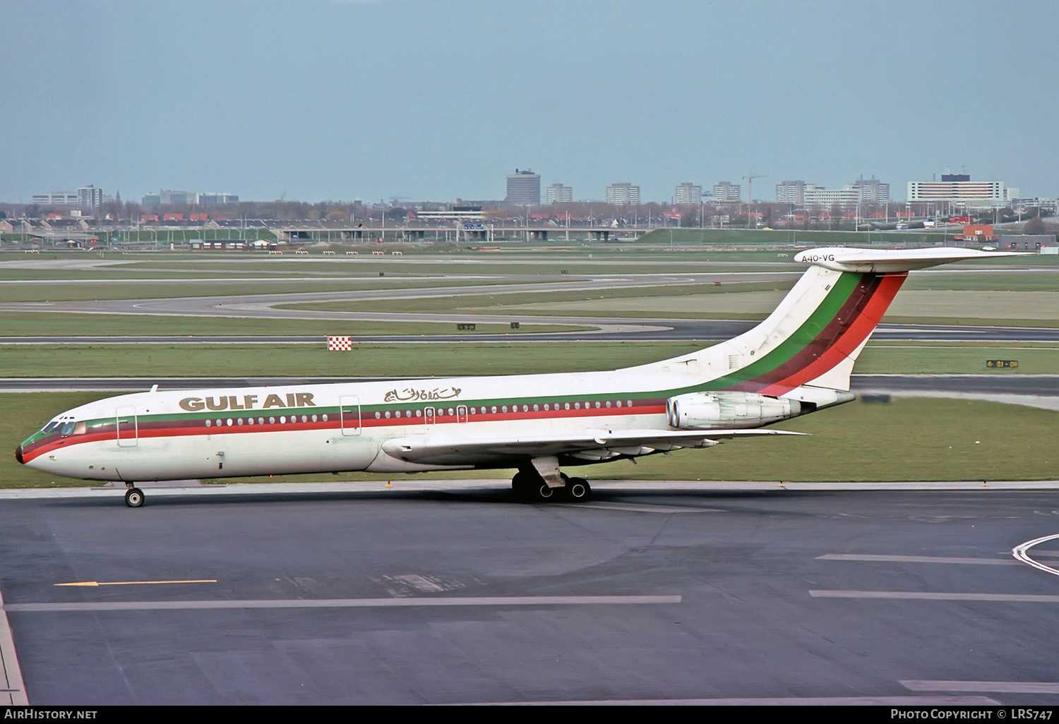 Aircraft Photo of A4O-VG | Vickers VC10 Srs1101 | Gulf Air | AirHistory.net #258678