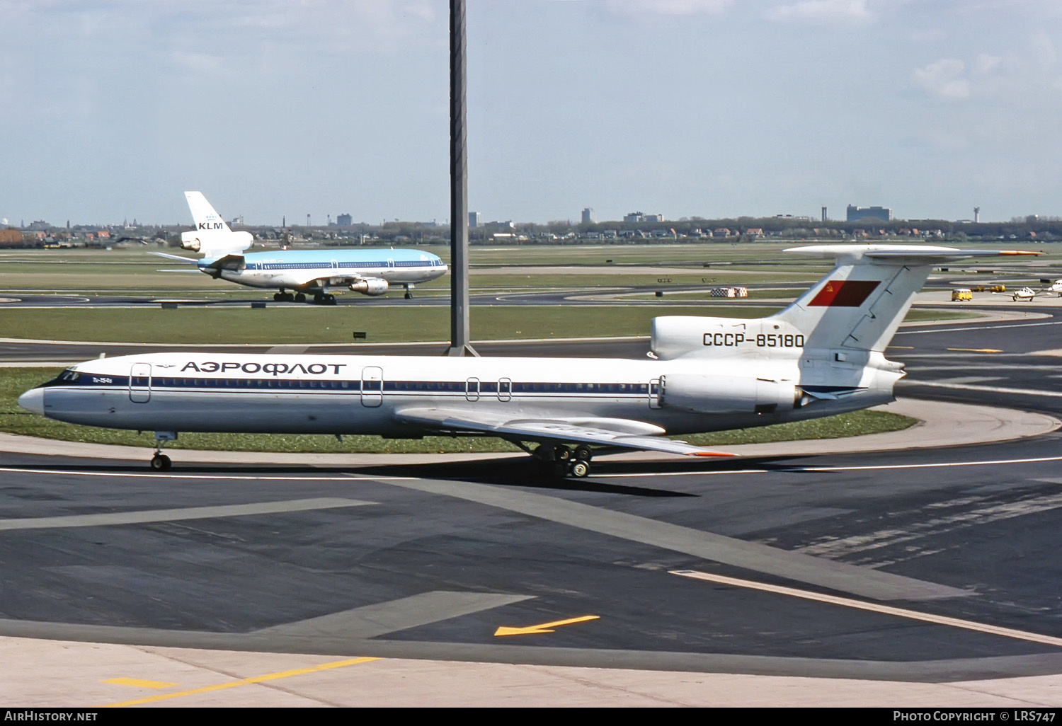 Aircraft Photo of CCCP-85180 | Tupolev Tu-154B | Aeroflot | AirHistory.net #258686