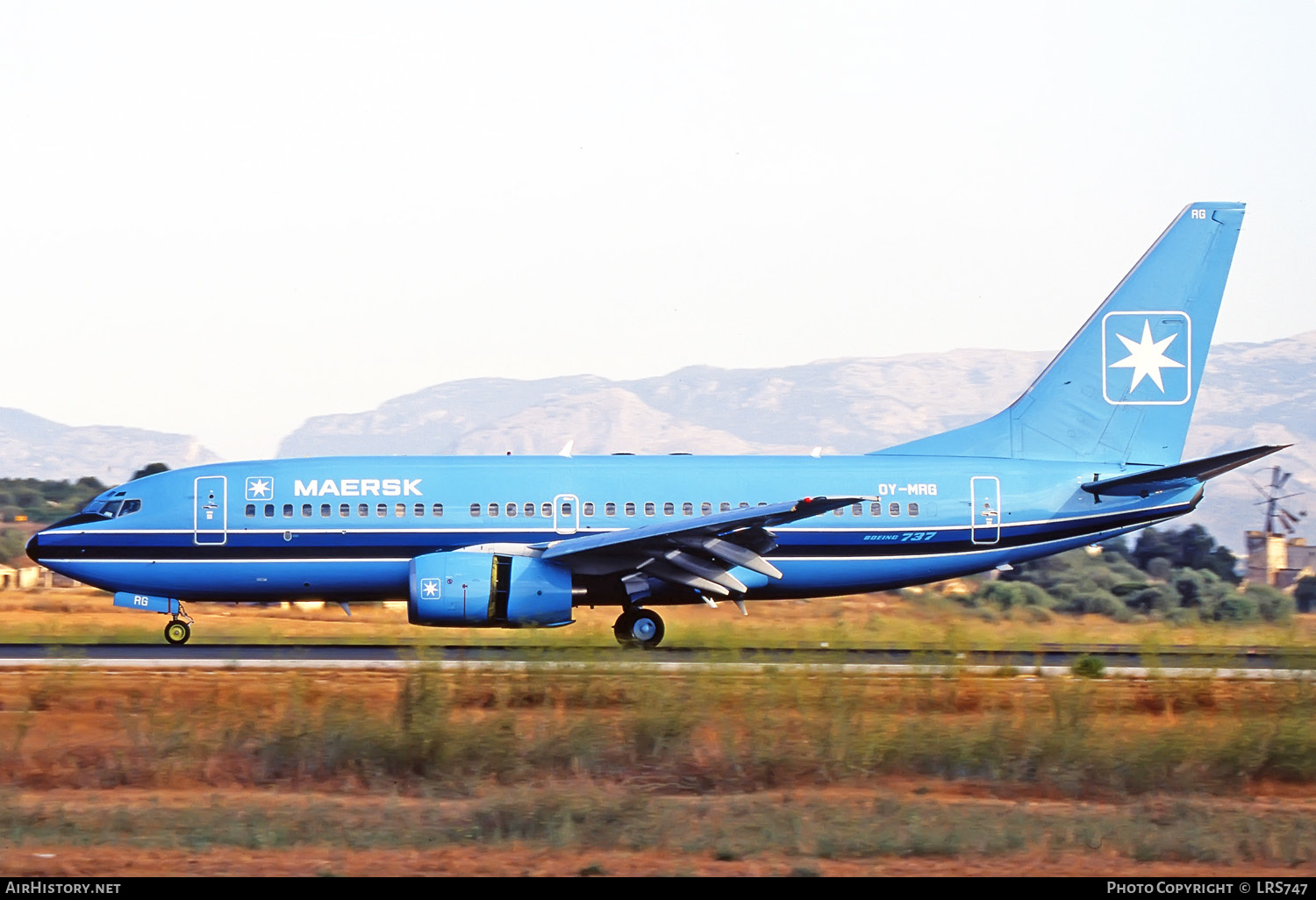 Aircraft Photo of OY-MRG | Boeing 737-7L9 | Maersk Air | AirHistory.net #258694