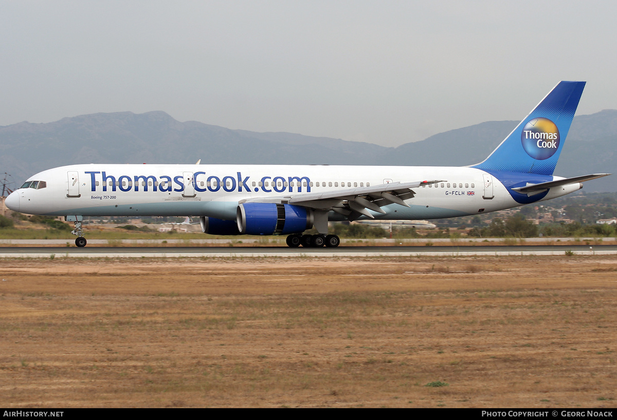 Aircraft Photo of G-FCLH | Boeing 757-28A | Thomas Cook Airlines | AirHistory.net #258698