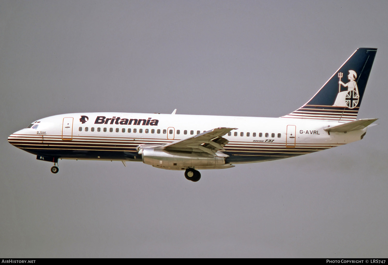 Aircraft Photo of G-AVRL | Boeing 737-204 | Britannia Airways | AirHistory.net #258704