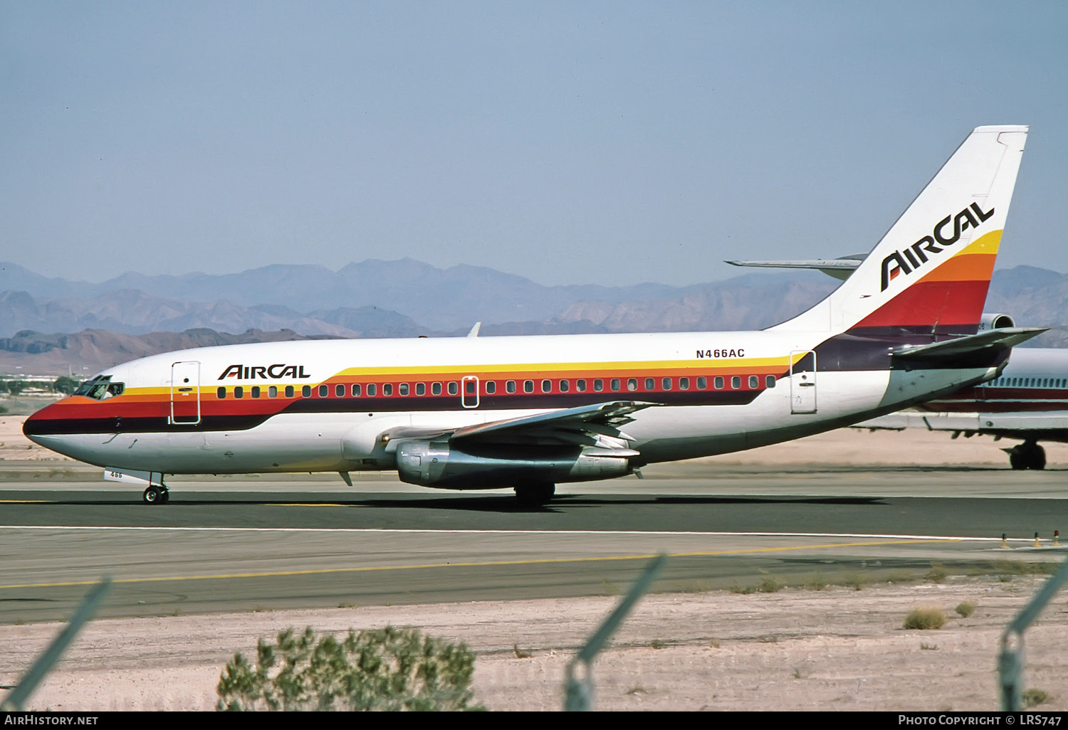 Aircraft Photo of N466AC | Boeing 737-247 | AirCal | AirHistory.net #258710