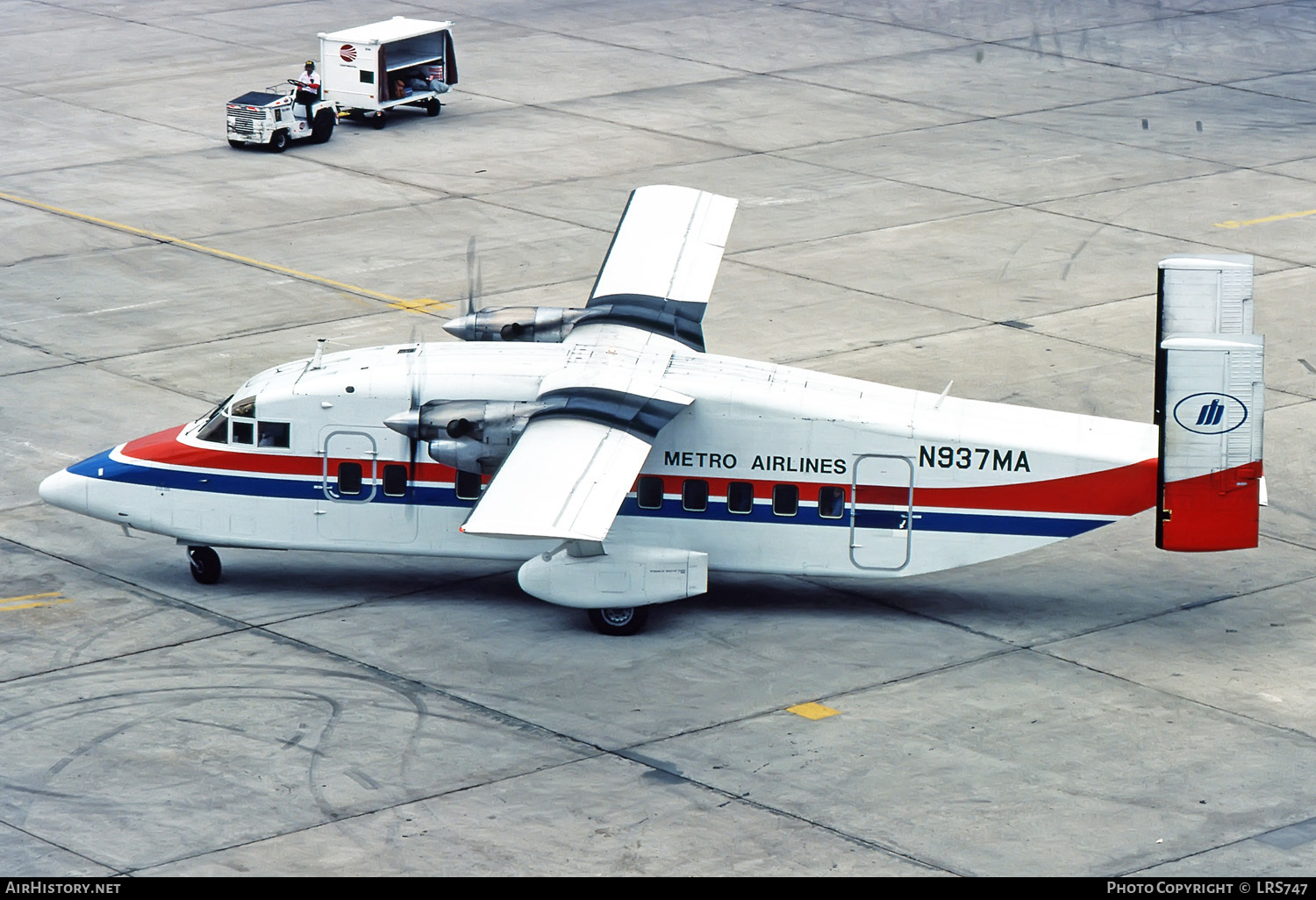Aircraft Photo of N937MA | Short 330-200 | Metro Airlines | AirHistory.net #258713