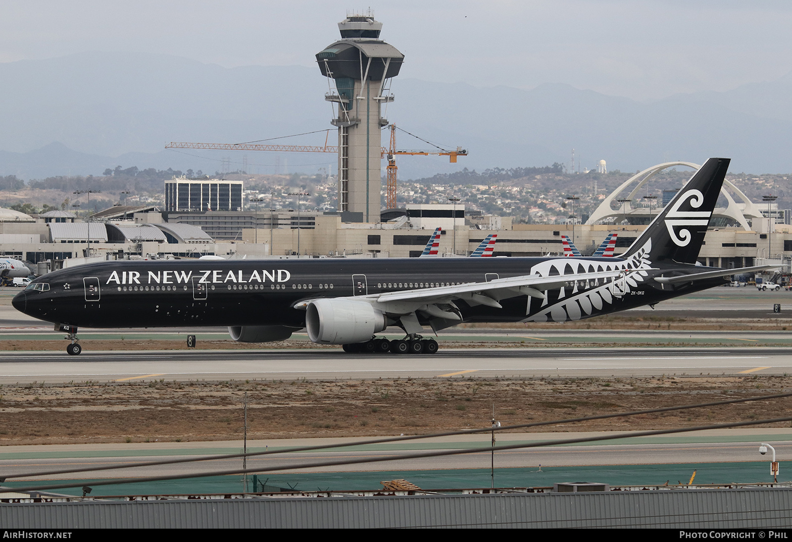 Aircraft Photo of ZK-OKQ | Boeing 777-319/ER | Air New Zealand | AirHistory.net #258718
