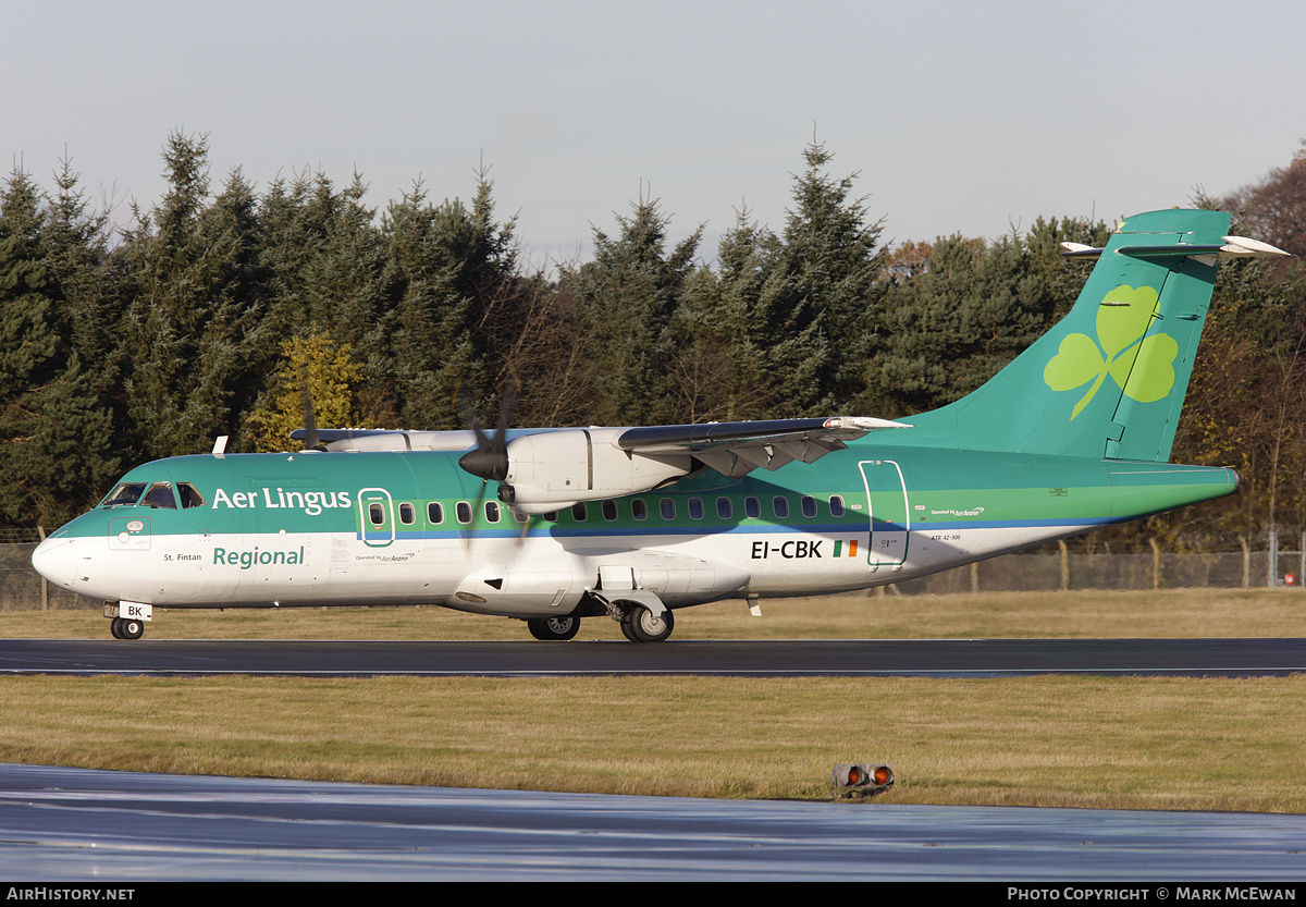 Aircraft Photo of EI-CBK | ATR ATR-42-300 | Aer Lingus Regional | AirHistory.net #258726