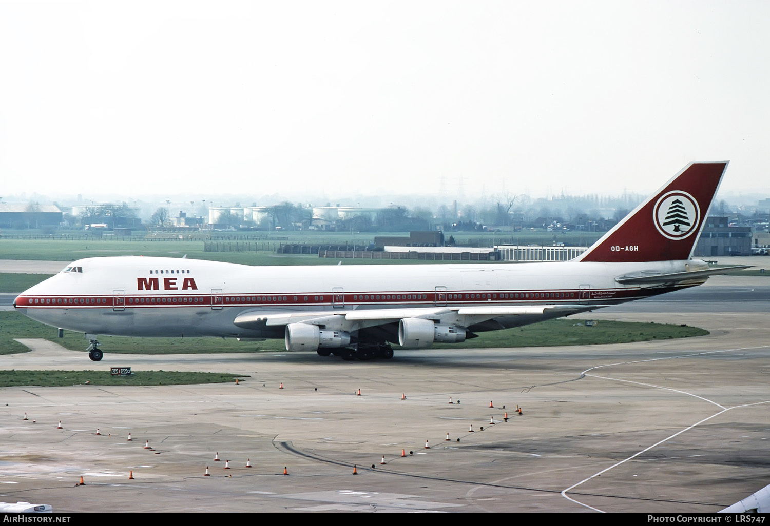 Aircraft Photo of OD-AGH | Boeing 747-2B4BM | MEA - Middle East Airlines | AirHistory.net #258733