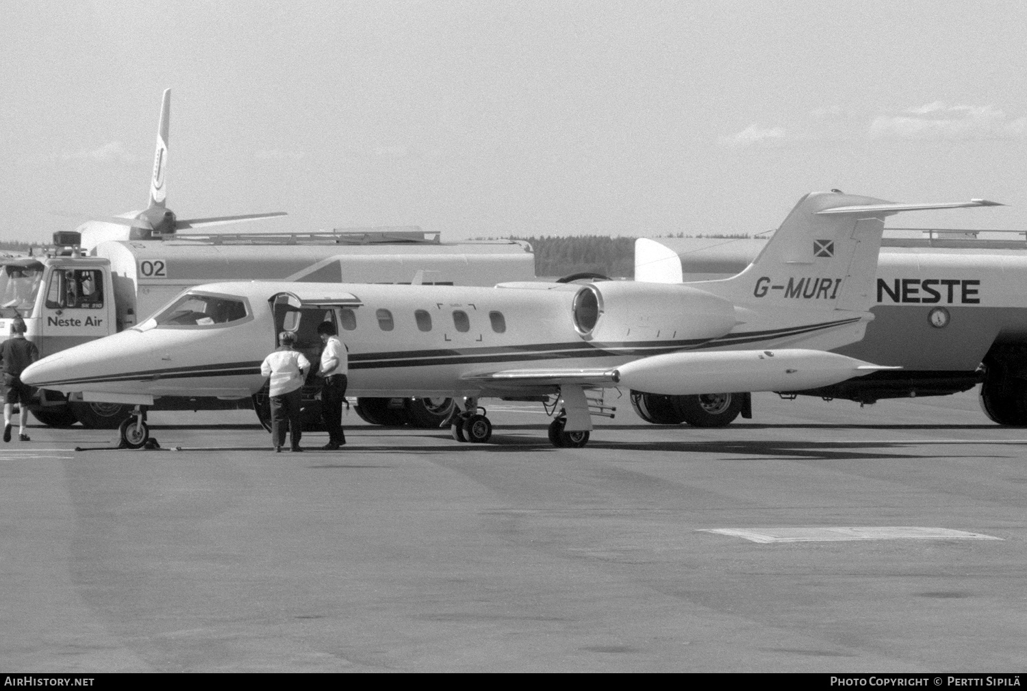Aircraft Photo of G-MURI | Gates Learjet 35A | AirHistory.net #258741