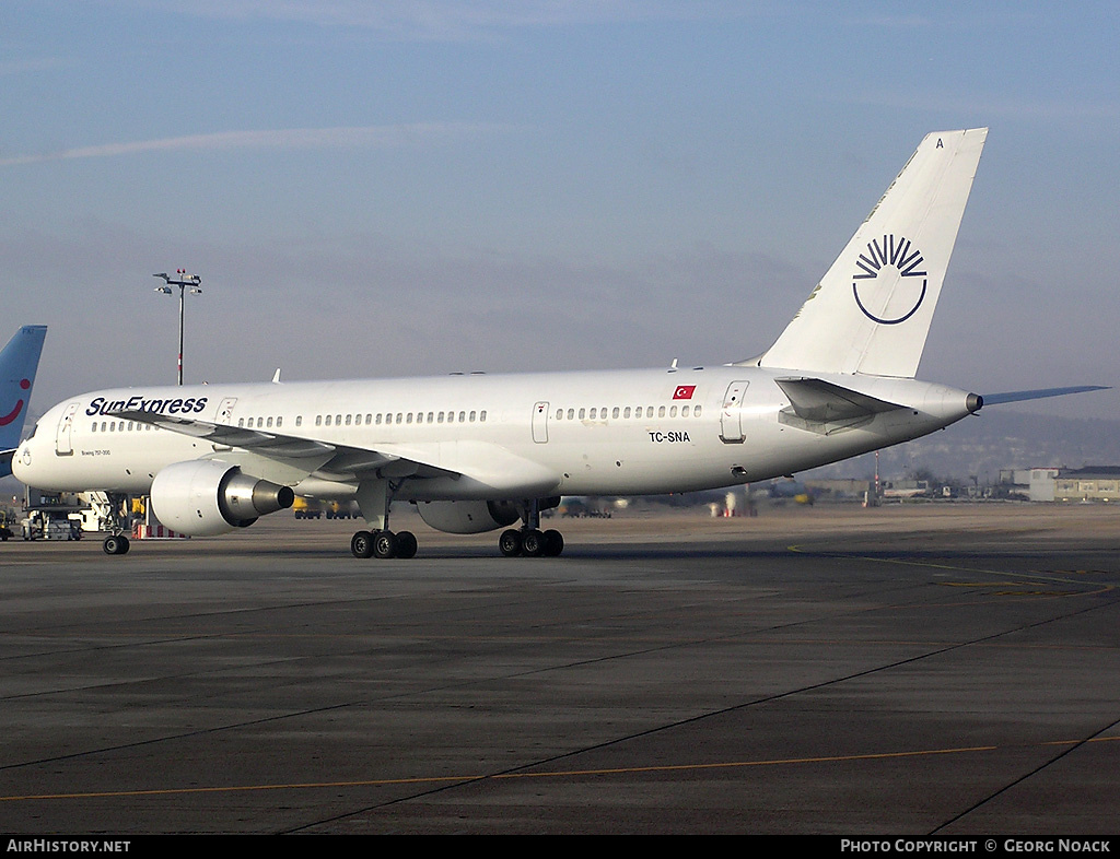 Aircraft Photo of TC-SNA | Boeing 757-2Q8 | SunExpress | AirHistory.net #258753