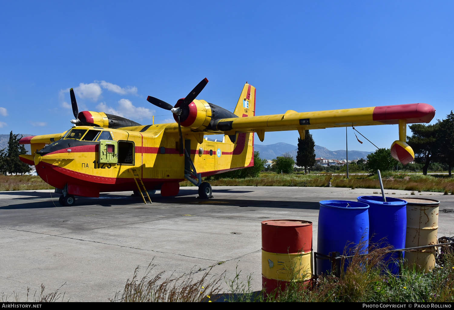 Aircraft Photo of 1123 | Canadair CL-215-V (CL-215-1A10) | Greece - Air Force | AirHistory.net #258768