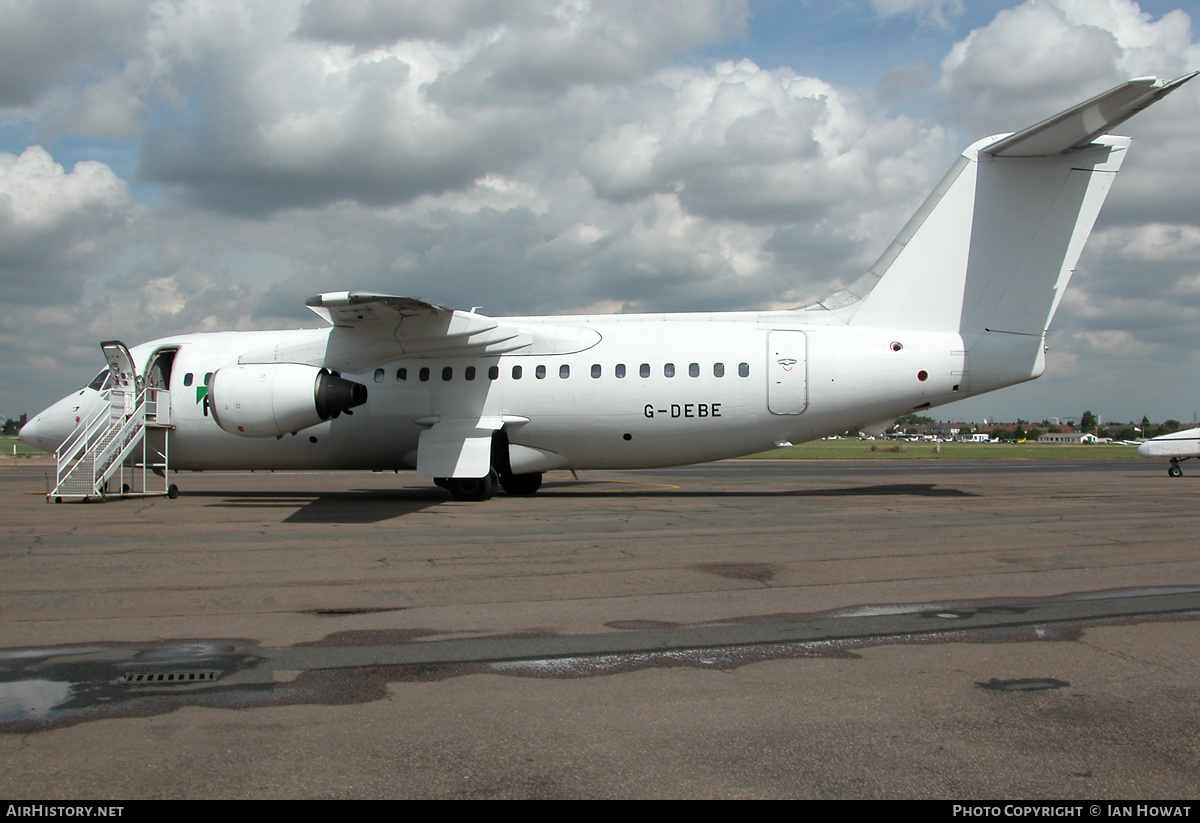 Aircraft Photo of G-DEBE | British Aerospace BAe-146-200 | Flightline | AirHistory.net #258771
