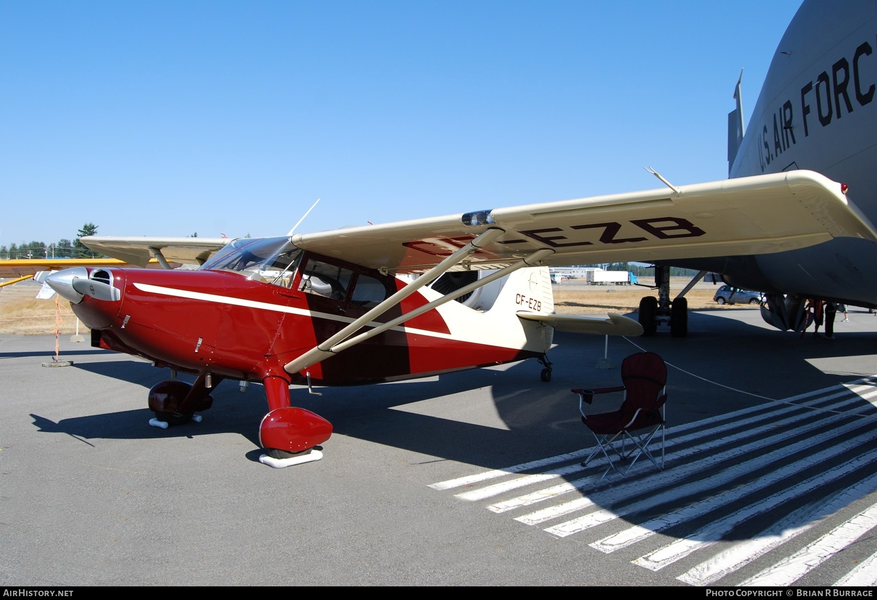 Aircraft Photo of CF-EZB | Stinson 108-1 Voyager | AirHistory.net #258782