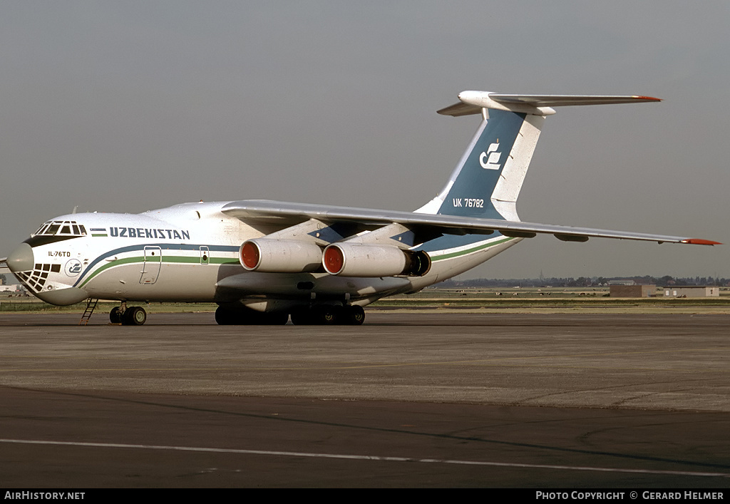 Aircraft Photo of UK-76782 | Ilyushin Il-76TD | Uzbekistan Airways | AirHistory.net #258783