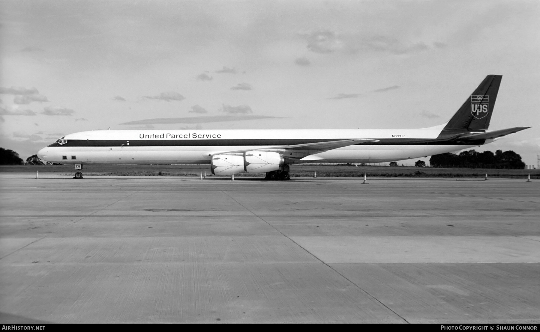 Aircraft Photo of N836UP | McDonnell Douglas DC-8-73CF | United Parcel Service - UPS | AirHistory.net #258786