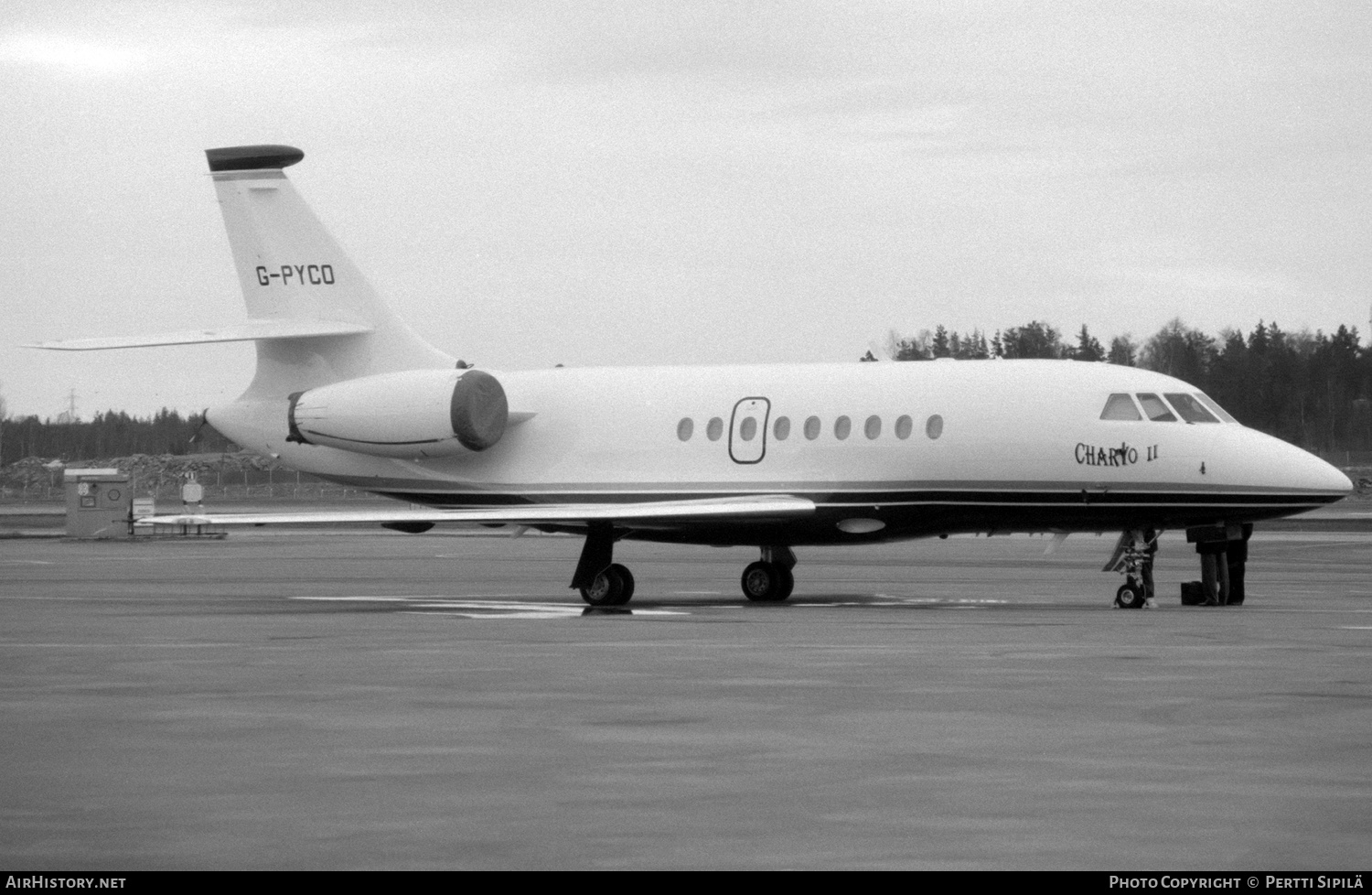 Aircraft Photo of G-PYCO | Dassault Falcon 2000 | AirHistory.net #258789