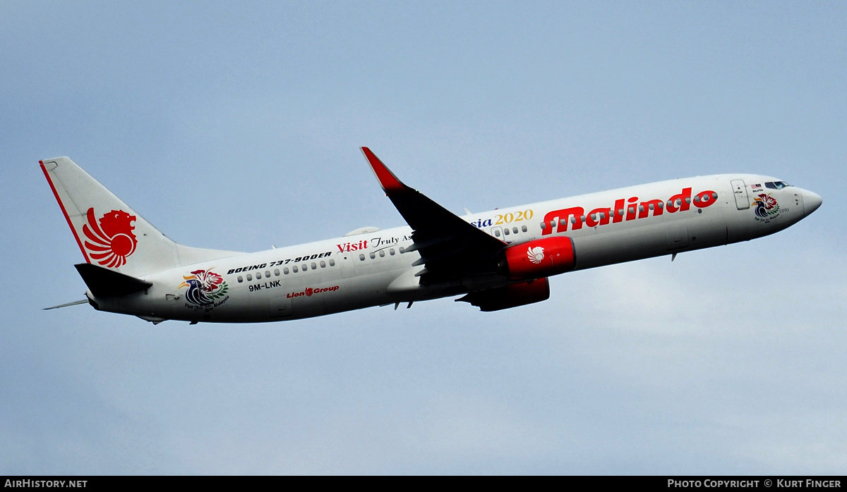 Aircraft Photo of 9M-LNK | Boeing 737-9GP/ER | Malindo Air | AirHistory.net #258797