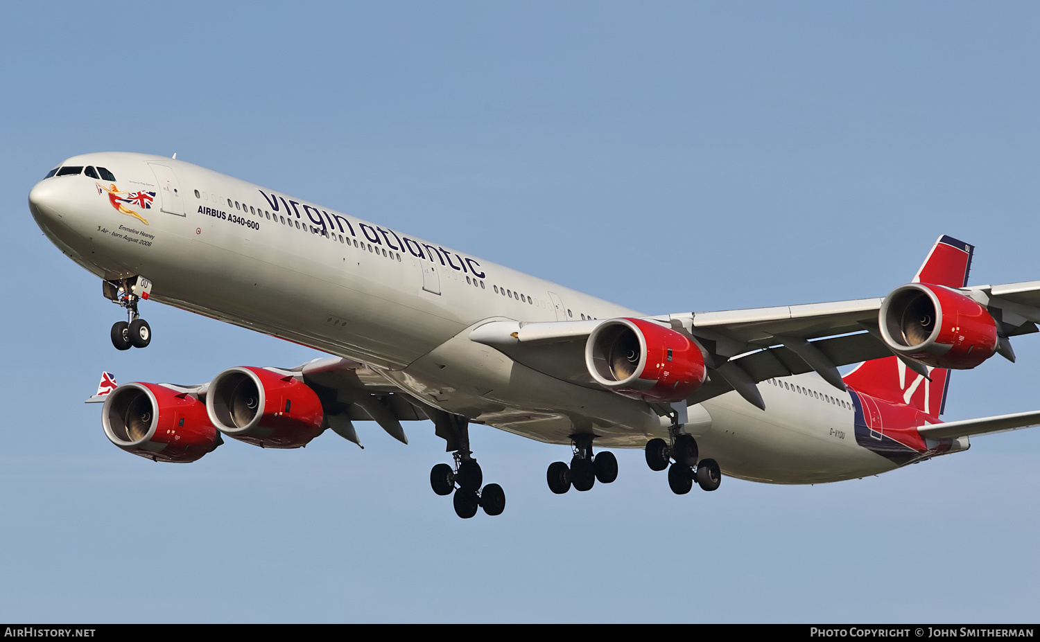Aircraft Photo of G-VYOU | Airbus A340-642 | Virgin Atlantic Airways | AirHistory.net #258809