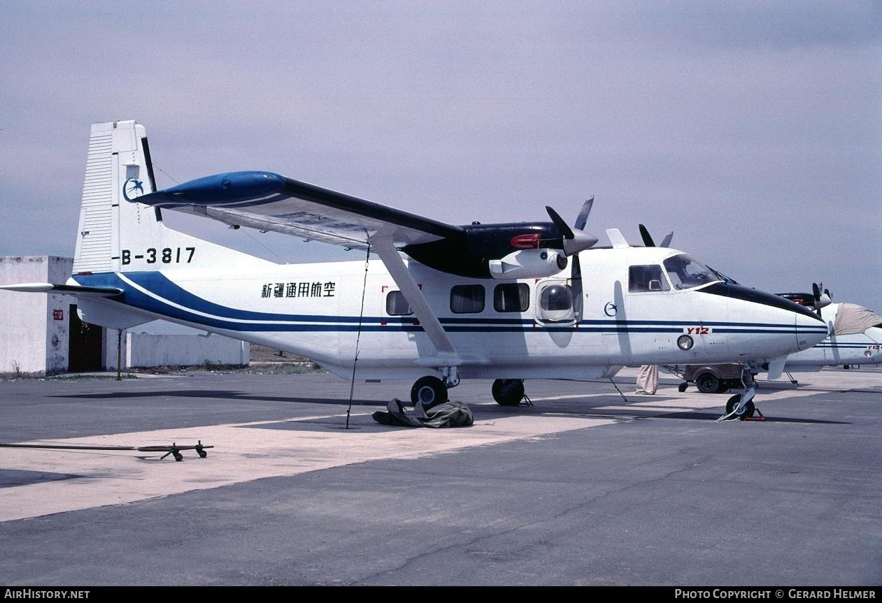 Aircraft Photo of B-3817 | Harbin Y12-II | Xinjiang General Aviation | AirHistory.net #258815