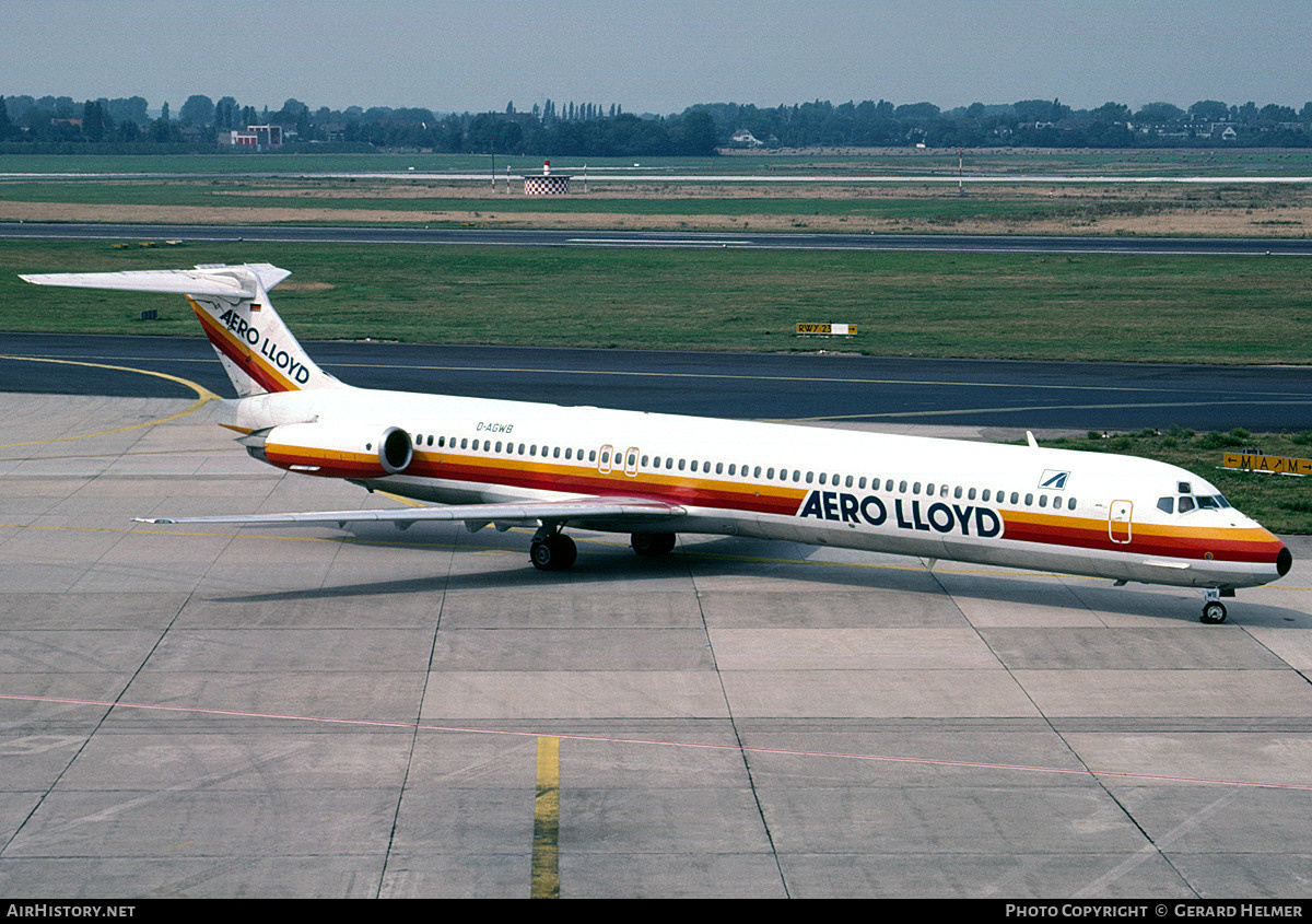 Aircraft Photo of D-AGWB | McDonnell Douglas MD-83 (DC-9-83) | Aero Lloyd | AirHistory.net #258816