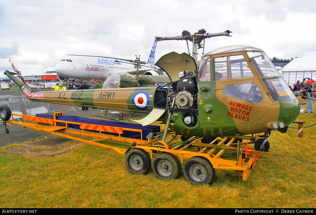 Aircraft Photo of G-SARO / XL812 | Saunders-Roe Skeeter AOP12 | UK - Army | AirHistory.net #258817