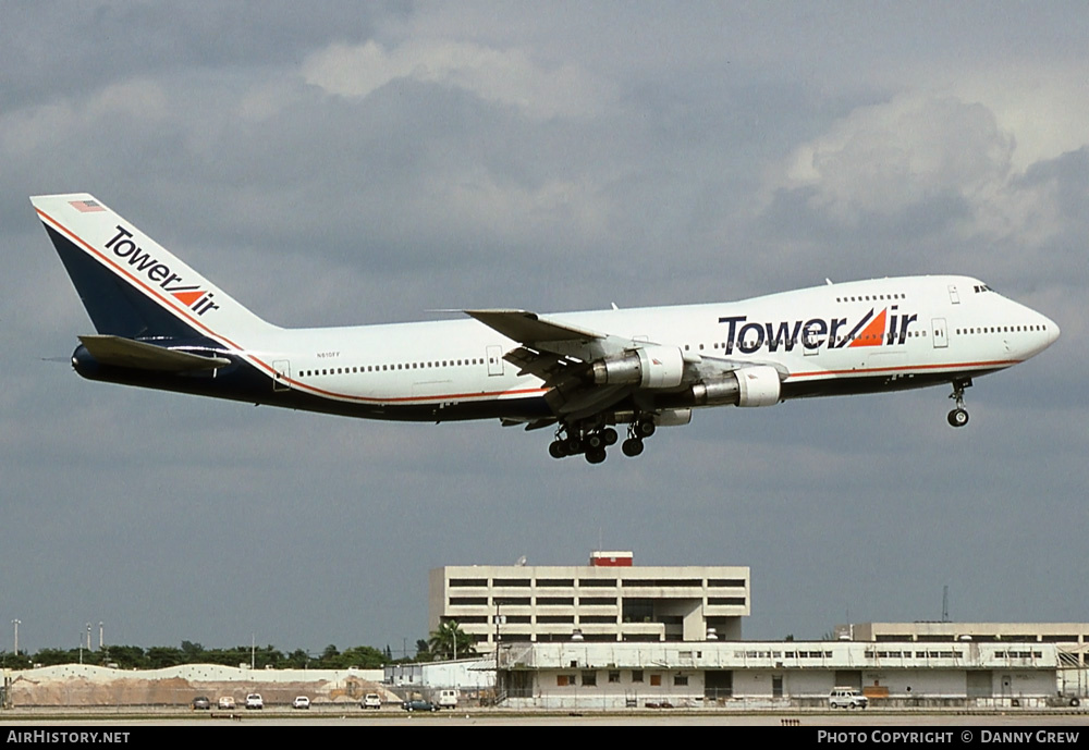 Aircraft Photo of N610FF | Boeing 747-282B | Tower Air | AirHistory.net #258823