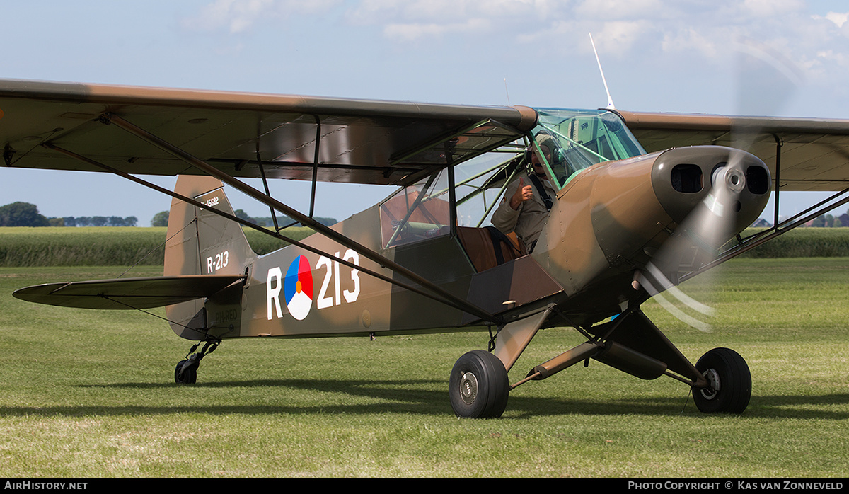 Aircraft Photo of PH-RED / R-213 | Piper PA-18-125 Super Cub | Netherlands - Air Force | AirHistory.net #258825