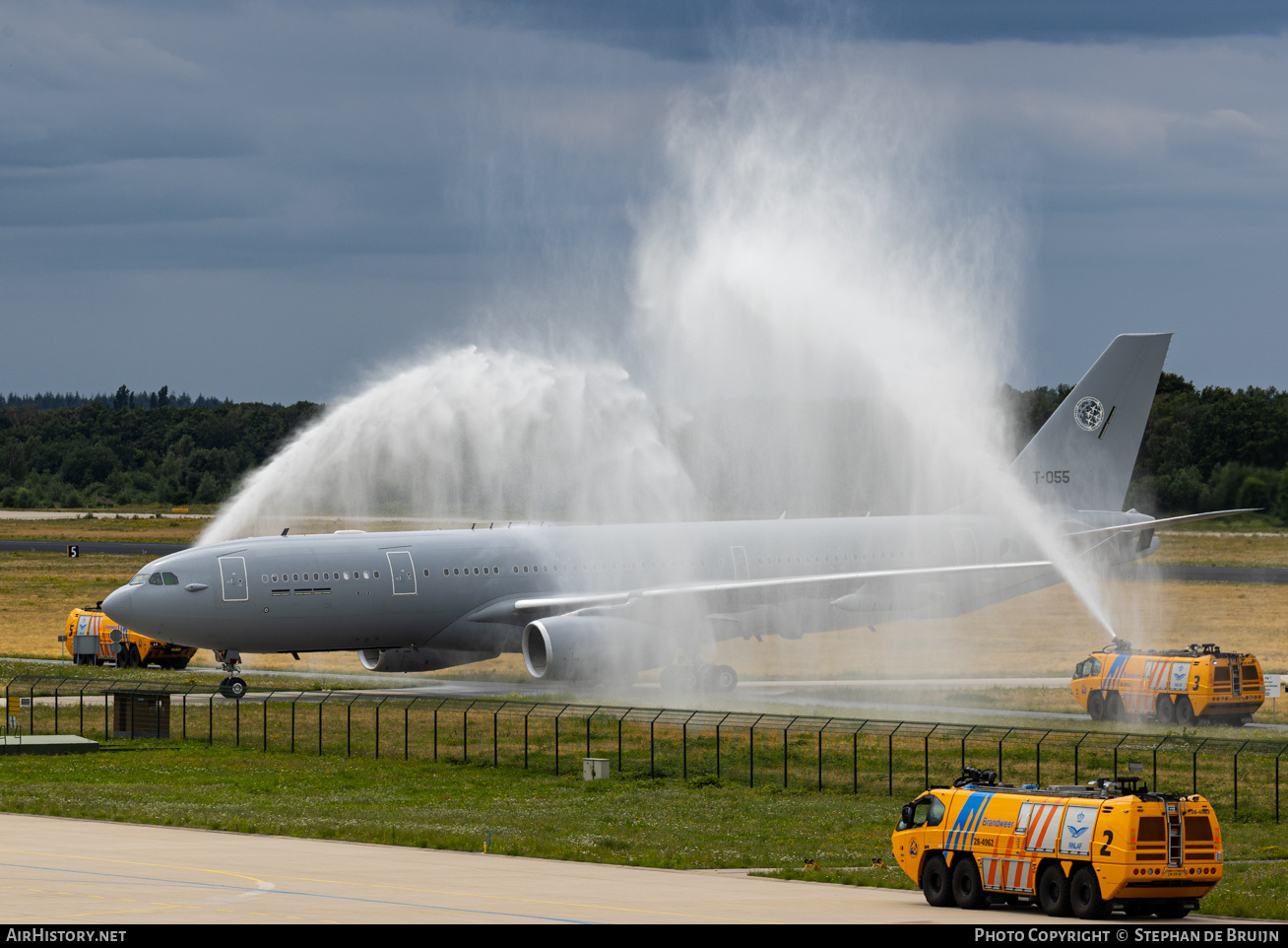 Aircraft Photo of T-055 | Airbus A330-243MRTT | Netherlands - Air Force | AirHistory.net #258831