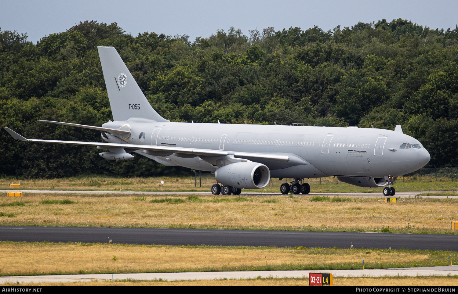 Aircraft Photo of T-055 | Airbus A330-243MRTT | Netherlands - Air Force | AirHistory.net #258832