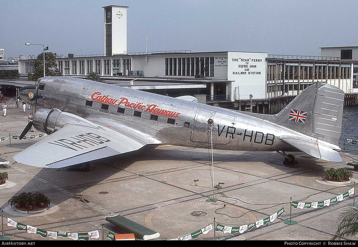 Aircraft Photo of VR-HDB | Douglas C-47 Skytrain | Cathay Pacific Airways | AirHistory.net #258838